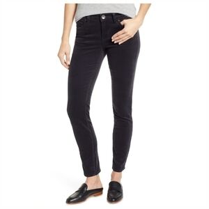 Kut from the Kloth Diana Skinny Corduroy Charcoal Gray